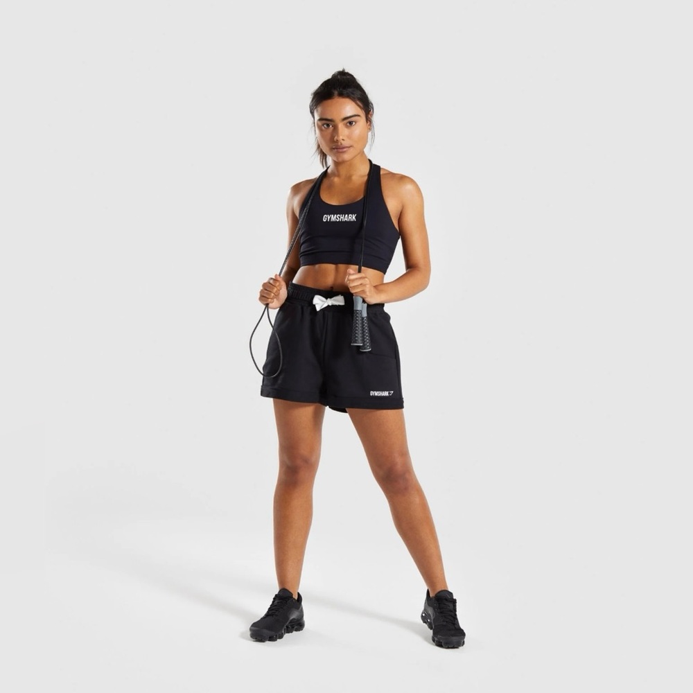 Gymshark Ark High Waisted Shorts - Black - Picture 2 of 10